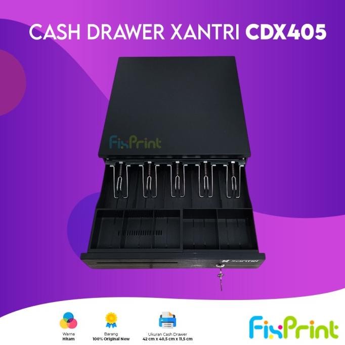 

Sale Laci Uang Kasir Xantri Cdx335 - Xantri Cdx405 Cash Drawer 4Bill 5Coin - 5 Bill 5 Coins