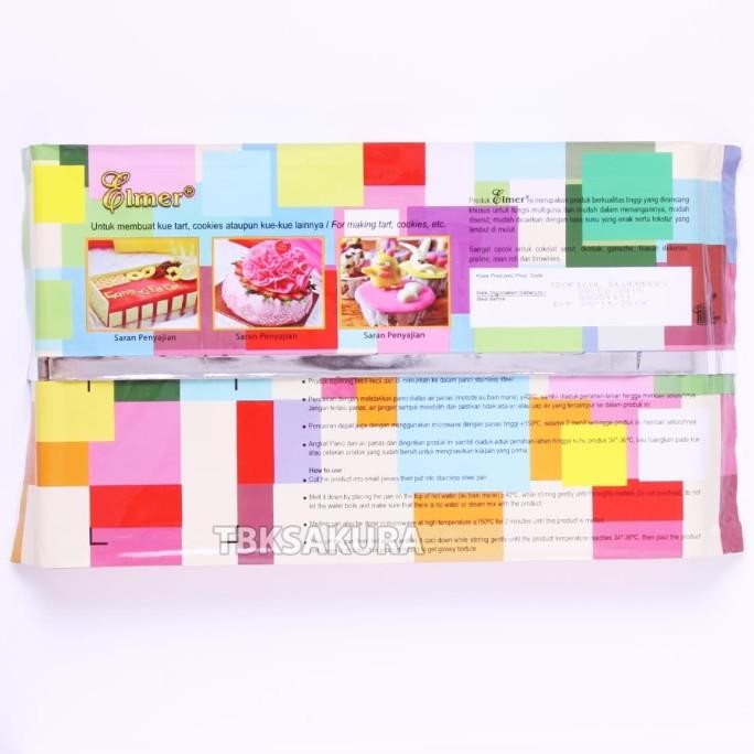 

ELMER Chocolate / Coklat Compound Tropical Green Tea 1 Kg murah