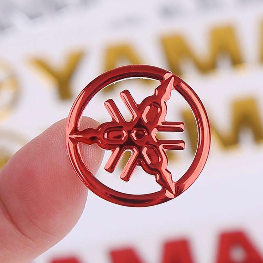 Premium Stiker Tanda 3D Sepeda Motor Stiker Tangki Stiker Lambang Lencana Pelindung Tangki Pad Untuk