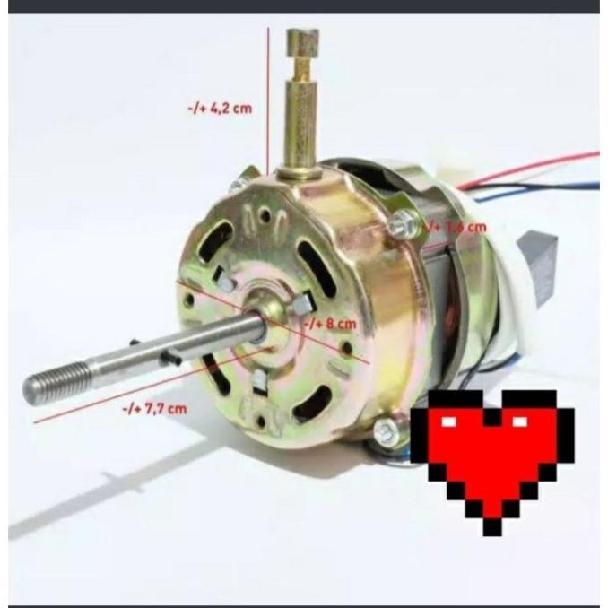 Dinamo Kipas Miyako As Pendek Motor Dinamo Kipas Miyako 16 In New Stok