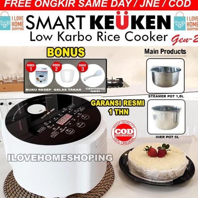 Promo Smart Keuken Rice Cooker Low Carbo Rendah Gula
