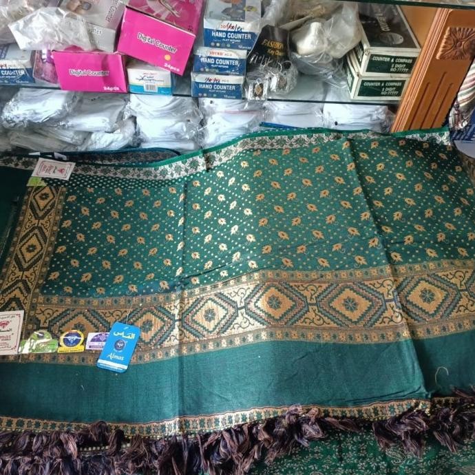 sorban hijau batik 100x200