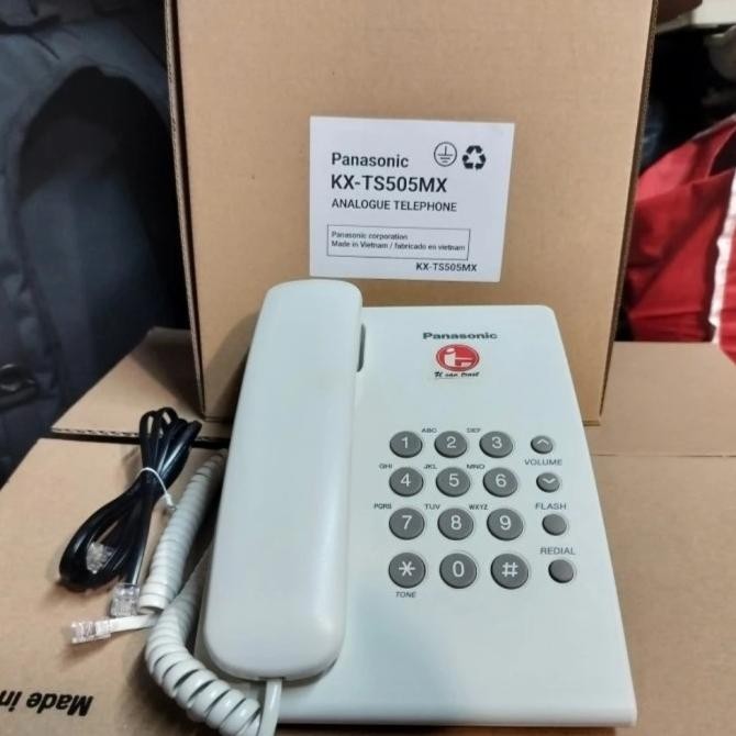 Promo Pesawat Telepon Panasonic Analog 505 / Pesawat Telepon 505 Like New