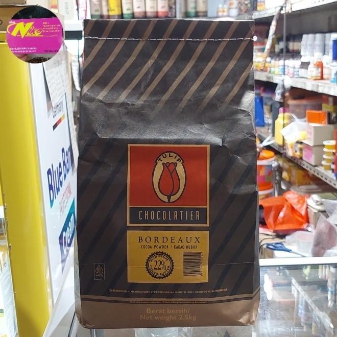 

coklat bubuk bordeaux tulip 100gr grab gojek murah