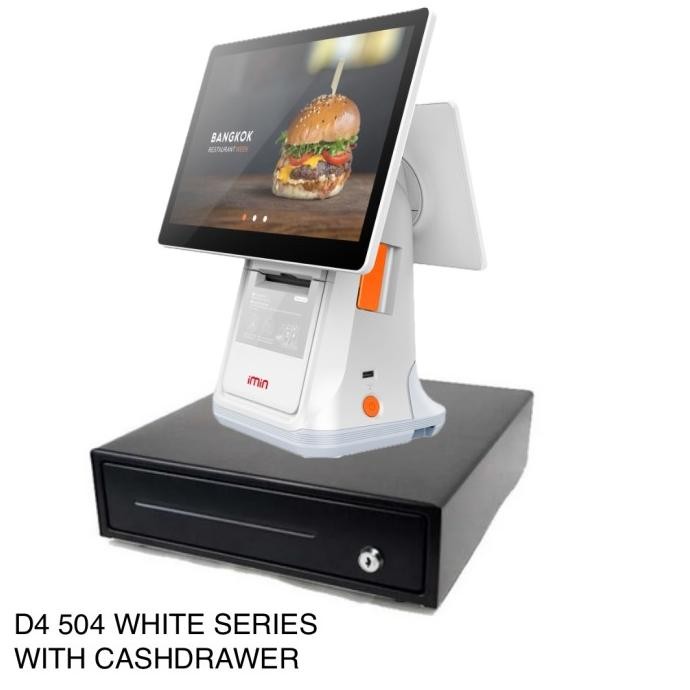 

Grosir Android Pos Machine Desktop Mesin Kasir Imin D4 504 White Edition Dengan Cashdrawer