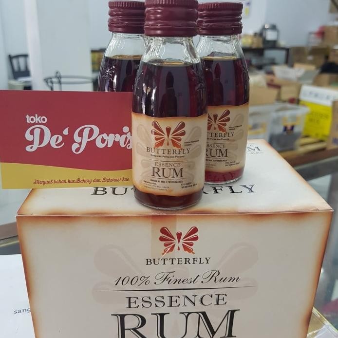 

Rum Essence Butterfly 60ml x 12 murah