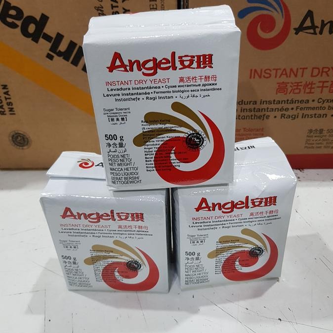

Ragi Instant ANGEL / EAGLE 500 gram GROSIR / yeast kering 500g murah