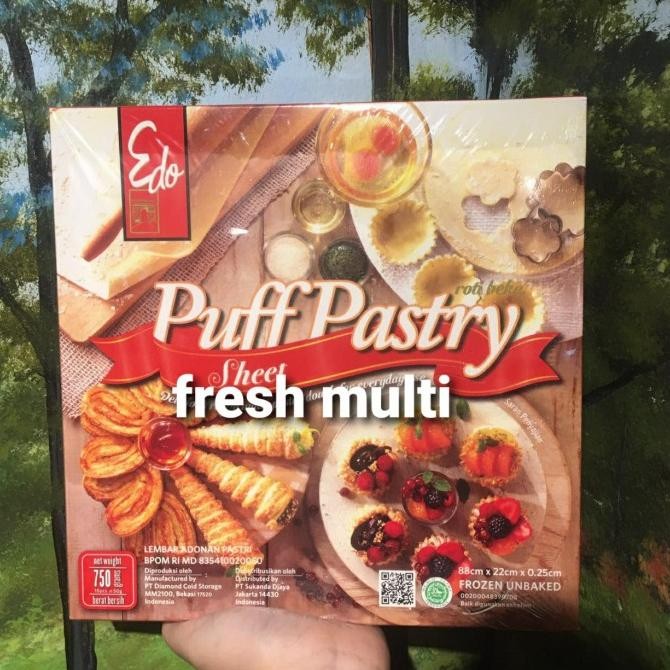 

Puff pastry sheet edo murah / kulit pastry Halal / kulit zuppa murah