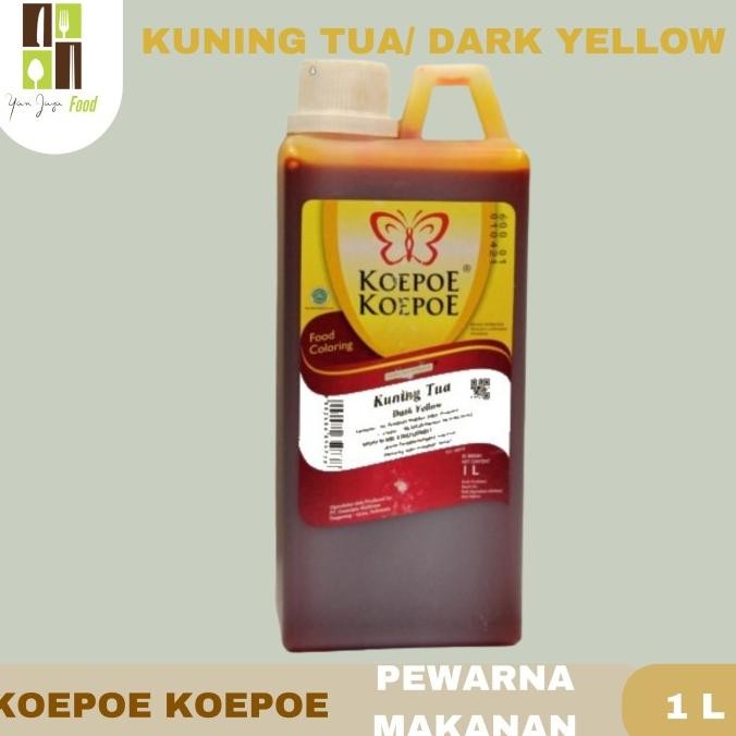 Koepoe Koepoe/ Kupu Kupu Pewarna Makanan All Varian / Food Coloring 1 Liter murah