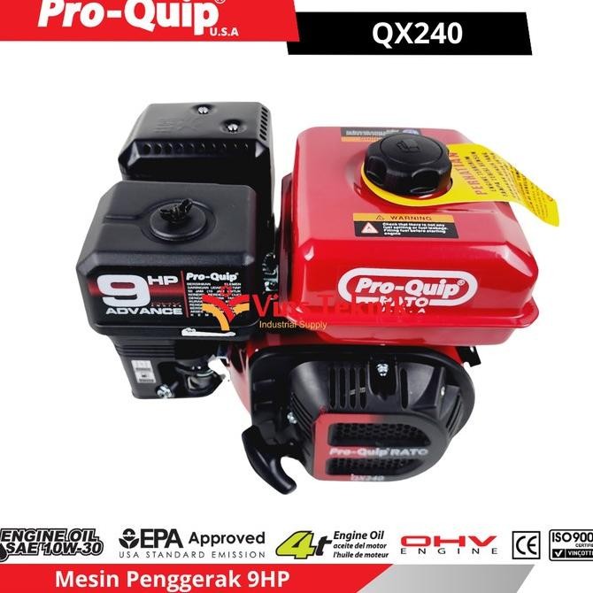 Mesin Penggerak Serbaguna Gasoline Engine 9 Hp Qx 240 Proquip Qx240 New Stok