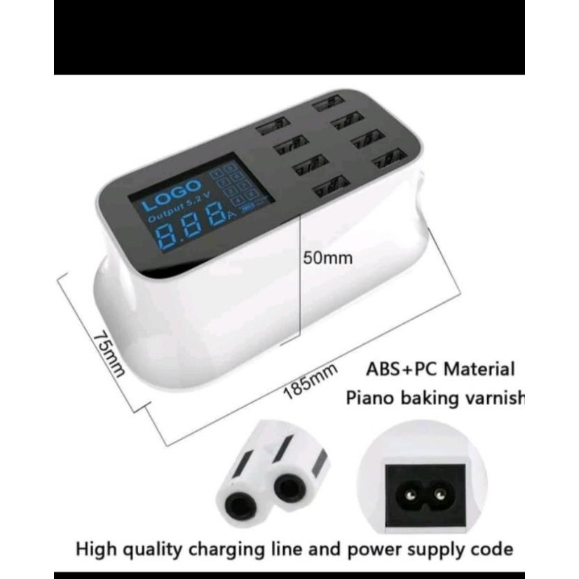 Smart Wall Charger 8 Usb Port Co