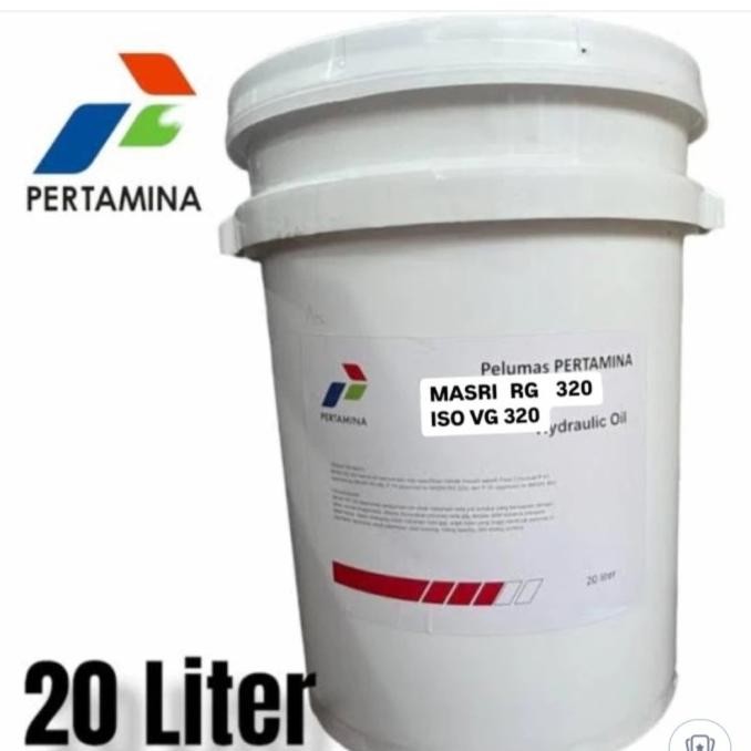Sale Oli Pertamina Masri Rg 320 Iso Vg 320 Isi 20 Liter