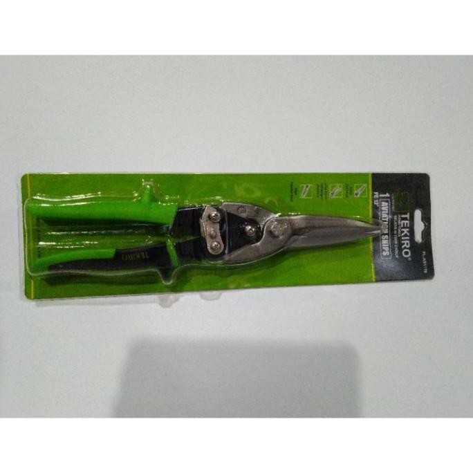 TEKIRO gunting BAJA RINGAN gunting SENG 10 inch kanal C gunting aluminium 10inch ORIGINAL