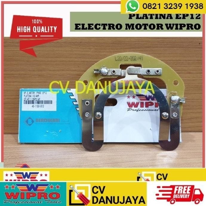 Platina Dinamo Sparepart Dinamo 1 Phase Wipro Ep 12 Ep12 New Stok