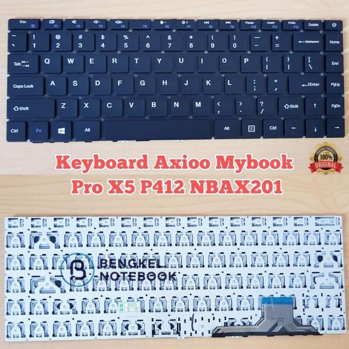 Keyboard Axioo Mybook Pro X5 P412 V2 P412 V3 P412 V5 Nbax201 Nbax204 Co
