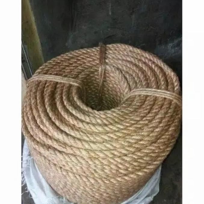 

Tali Tambang Manila 30Mm 50Meter Goni Tampar Dadung Kapal Besar New Stok