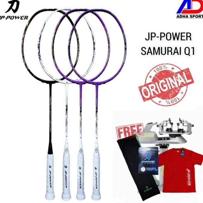 Raket Badminton JP Power Samurai Q1 Original Raket Bulutangkis