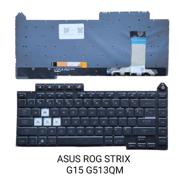 Keyboard Asus Rog Strix G15 G513Ic G513Ie G513Qc G513Qe G513Rc G513Rm Co