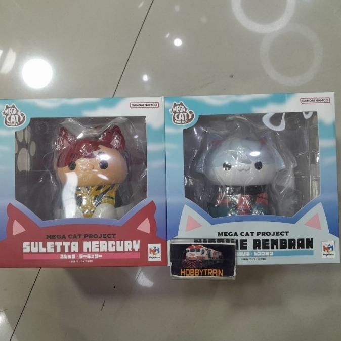 MEGAHOUSE MEGA CAT PROJECT SULETTA MERCURY & MIORINE REMBRAN FIGURE SET