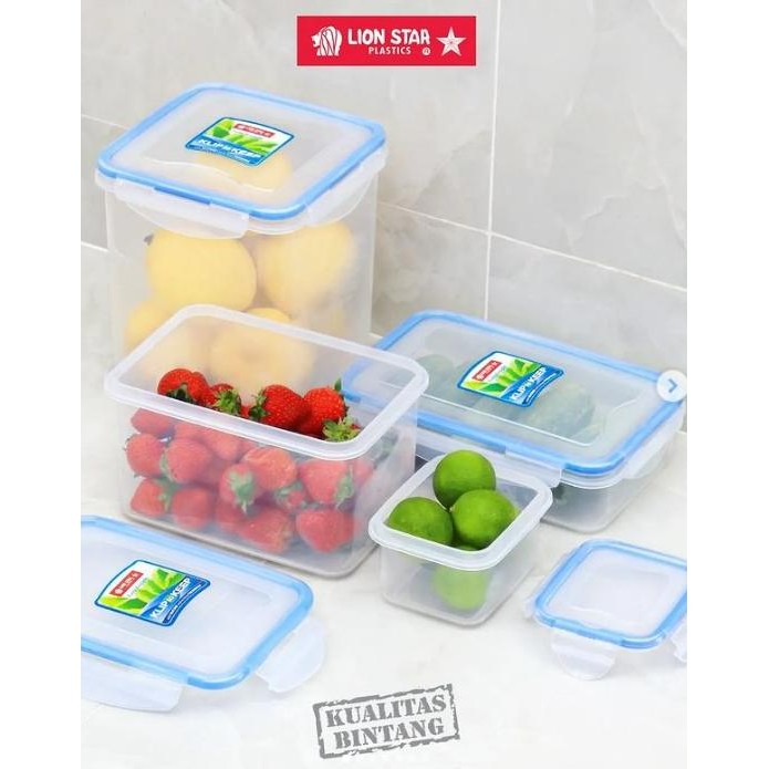 KLIP TO KEEP 3001 (150 ML) KP-86 Lion Star Kotak/Box/Wadah Bulat