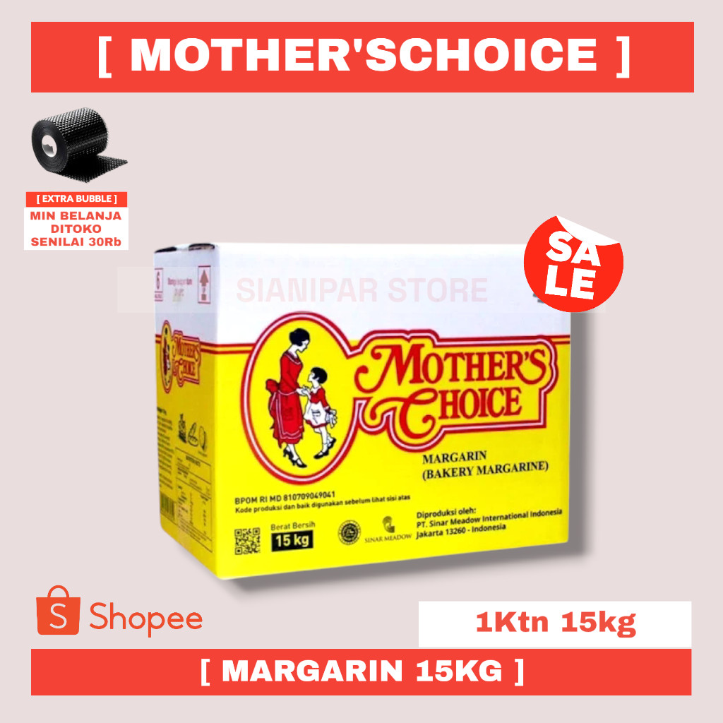 

MOTHER'S CHOICE MARGARINE PCS 15KG