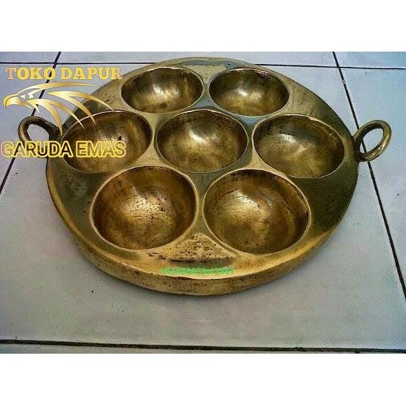 cetakan kue cubit / cetakan kue corobikan/ cetakan carabikang kuningan