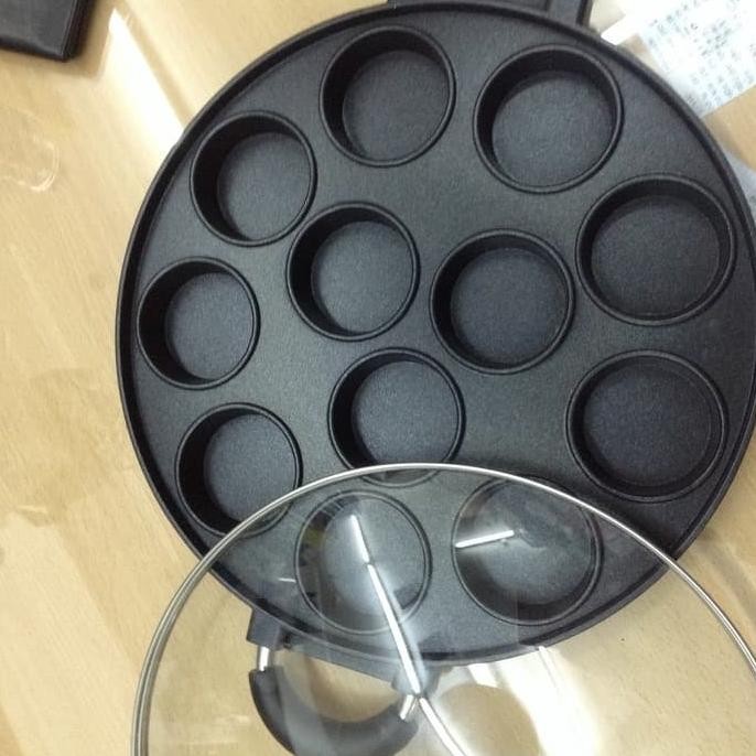 New CETAKAN 12 LUBANG DATAR WINGKO BABAT KUE CUBIT APEM MINI TELUR