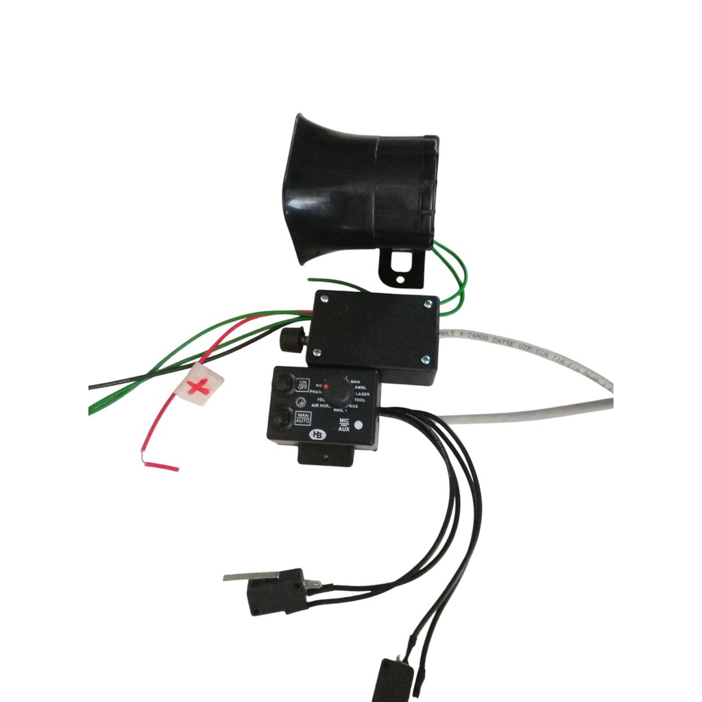Modul Sirine 12 Suara Double Tone Horn Speaker  kotak