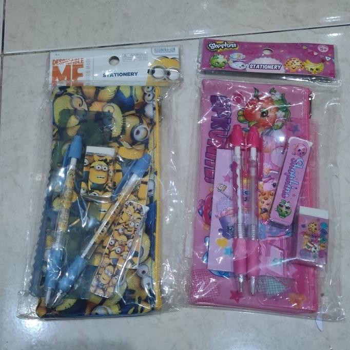 

Stationery Set Minion shopkins souvenir goody bag