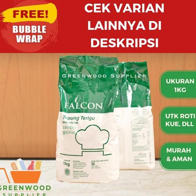 

Murah Tepung Terigu Serbaguna Falcon 10Kg (Karton)