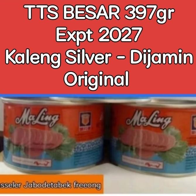 

Grosir Maling Tts 397Gr Termurahh /Maling Tts /Babi Kaleng