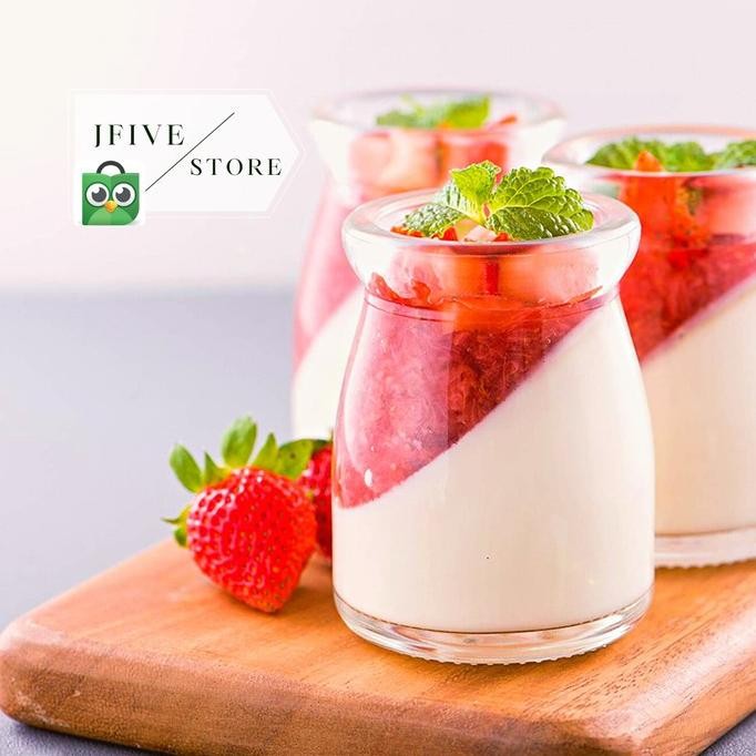 (Good) Pudding Jar| Jar Yogurt |Botol Toples Kaca |Jar Kaca 100ml,150ml,200ml