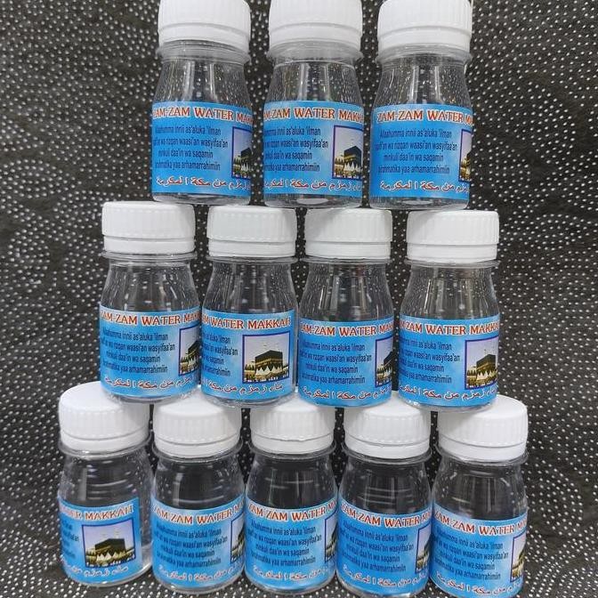 

Grosir Air Zam-Zam Original Kemasan 50Ml Isi 12 Pcs Water (Asli Air Zamzam)