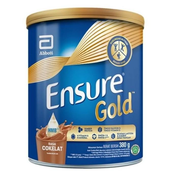 

Sale Susu Ensure Gold Rasa Coklat 380Gr | Susu Dewasa | Susu Nutrisi | Susu Bubuk