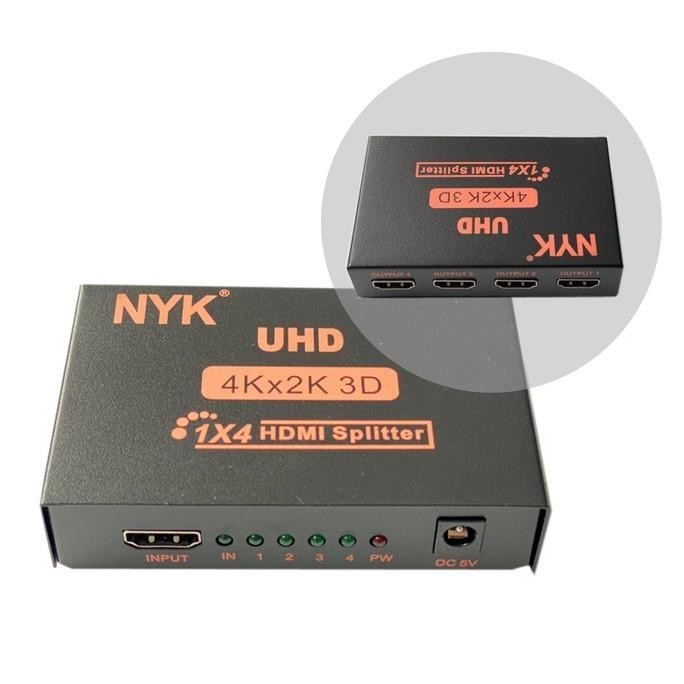Hdmi Splitter 4 Port Nyk Co