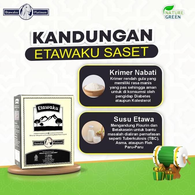 

Sale Etawaku Platinum Asli Paket 1 Box - Original Susu Kambing Etawa Bahan Bubuk - Bantu Masalah Pernafasan Rendah Gula Dairy Milk