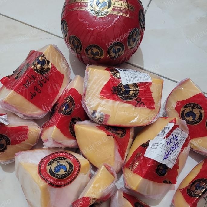 

Murah Keju Edam Ayam Emas Cock Brand Repack Potongan
