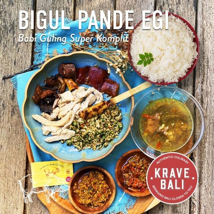 Murah Bigul Pande Egi Babi Guling - Ready To Eat - Krave Bali