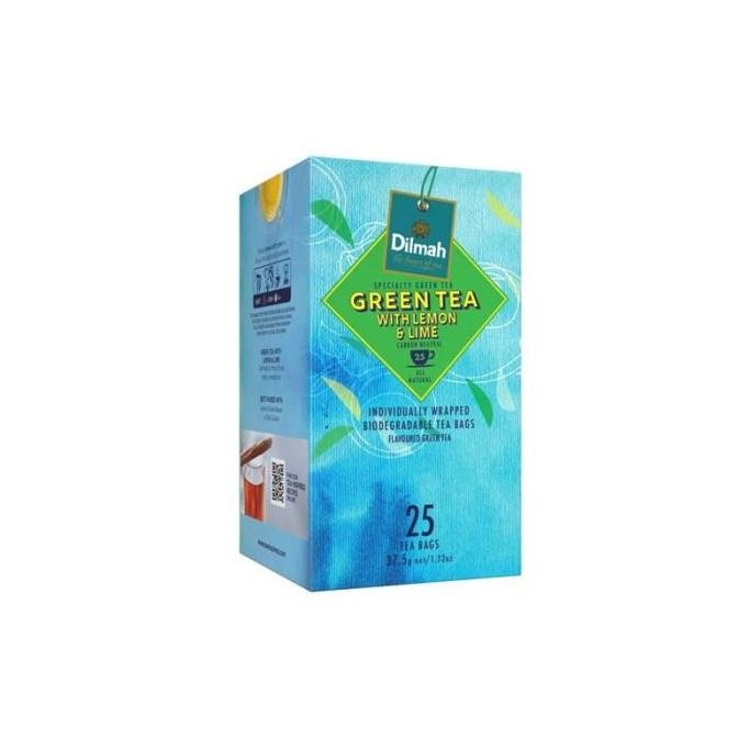 

Sale Dilmah Yum Green Tea With Lemon Lime 25S - Teh Celup Minuman Herbal