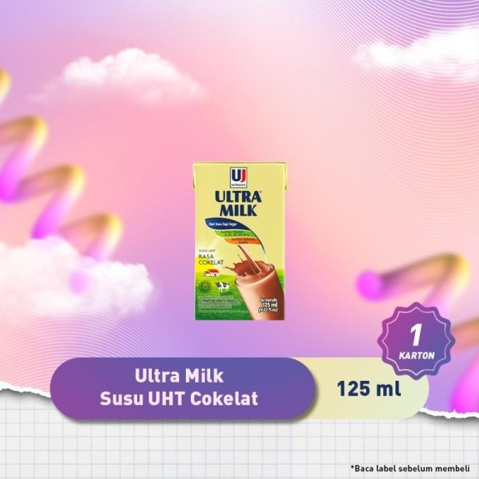 

Murah Susu Ultra Milk Uht Coklat/Cokelat 125Ml 1 Karton/Dus (40 Pcs)