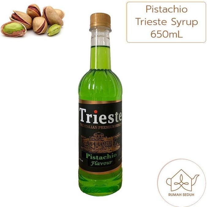

Sale Trieste Pistachio Syrup 650Ml - Sirup Kacang Pistacio - Sirop Pistasio Cocok Untuk Kopi
