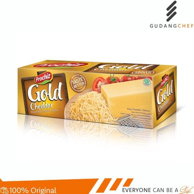 

Sale Prochiz Gold Cheddar 2Kg - Keju Lezat & Berkualitas