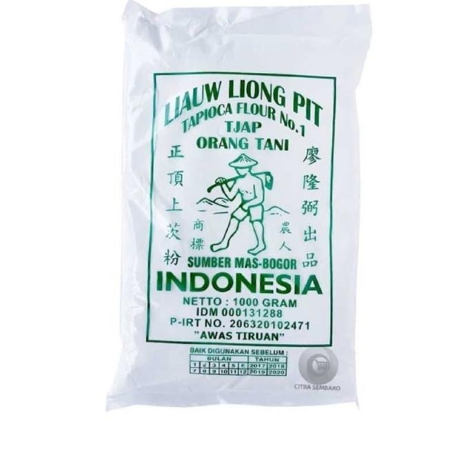 Promo Sagu Tani Cap Liauw Liong Pit 1 Dus | Tepung Tapioka Sagu Pak Tani