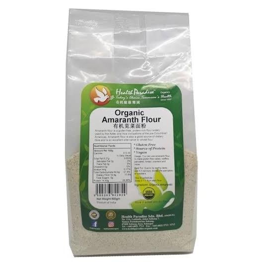 

Sale Health Paradise Organic Amaranth Flour 500G /Tepung Gfcf Amaranth