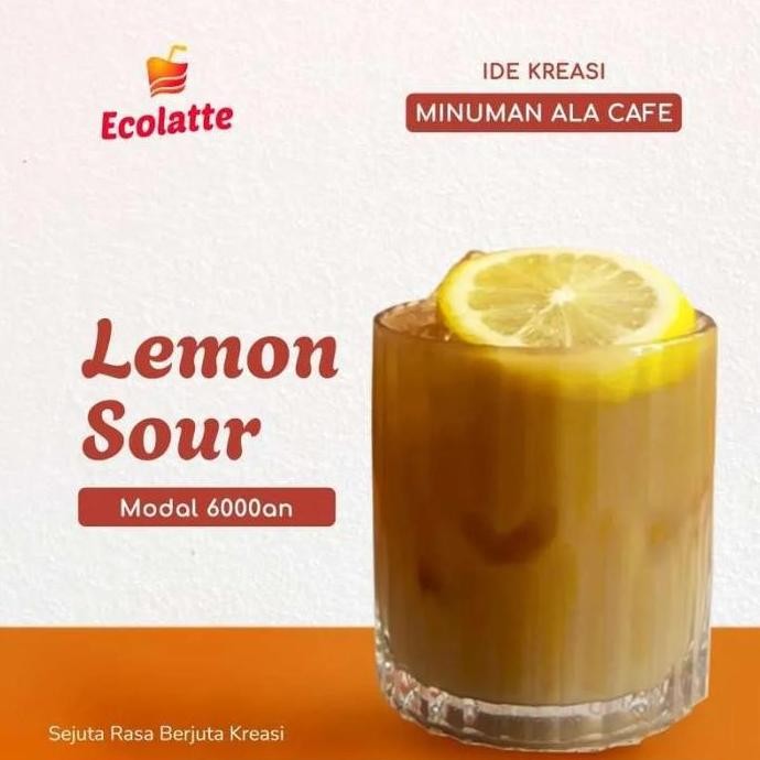 

Sale Lemon Tea Ecolatte Powder Drink Bubuk Minuman Enak Rasa Teh Lemon Halal Bpom Umkm
