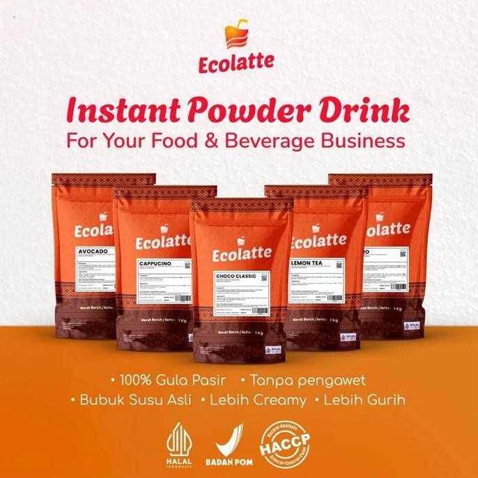 

Sale Ecolatte Mango Tea 1Kg Bubuk Serbuk Minuman Teh Mangga Powder Drink Aneka Rasa Instan Murah Usaha Umkm Halal Bpom