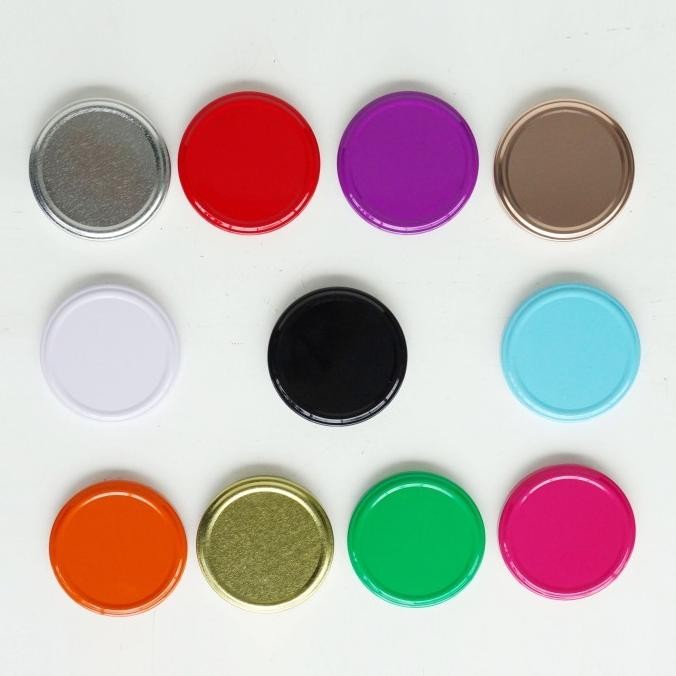 (Good) JAR TOPLES KACA BENING + TUTUP SENG, BOTOL MASON JAR 125ML SERBAGUNA