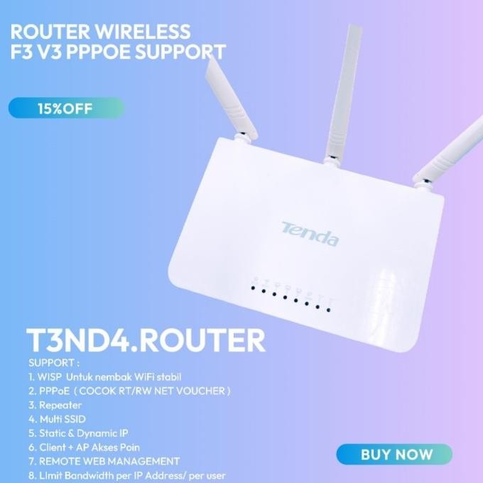 Router Wireless F3 V6 Bekas Co