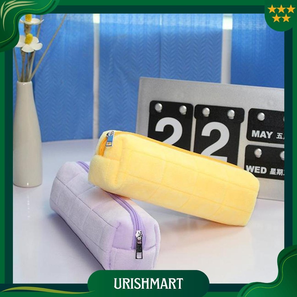 

Kotak Pensil Tas Bantal Pillow Tempat Pensil Case Sleting Bulu Beludru Koalastore Tp-01 Ori