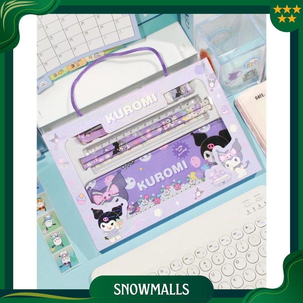 

Kotak Pensil Set Stationery Untuk Hadian Anak Kumory Alat Tulis Set Kotak Pensil Sekolah Karakter Kuromi Gift Murah Lucu Penggaris Penghapus / Kuromi Set Alat Tulis Sanrio Kotak Pensil Anak Set Kuromi Helena No Carayon - Shenar Promo 4.4